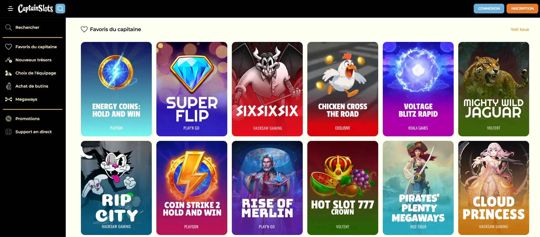 Mini-jeux sur un casino en ligne